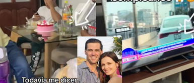 La familia prefirió ver el ampay antes que celebrarle su fiesta a la cumpleañera. Familiares se olvidan de cumpleañera y prefieren ver el ampay del esposo de Maju: "¿Y mi torta?"