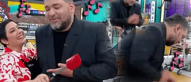 Natalia Salas puso a bailar a Javier Masías al ritmo de cumbia en ‘El Gran Chef Famosos’ Natalia Salas puso a bailar a Javier Masías al ritmo de cumbia en ‘El Gran Chef Famosos’