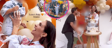 Así celebraron Yaco y Natalie la fiesta de su segundo hijo Natalie Vértiz y Yaco Eskenazi celebran con espectacular fiesta el cumpleaños 2 de su hijo Leo