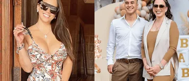 Melissa Klug muestra su pancita de embarazo con hermoso conjunto. Melissa Klug muestra por primera vez su pancita de embarazo luciendo un osado bikini negro