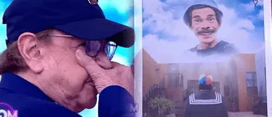 Carlos Villagrán emocionado con tremenda sorpresa que le hizo recordar a Ramón Valdés Carlos Villagrán emocionado con tremenda sorpresa que le hizo recordar a Ramón Valdés