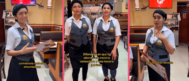 Peruana y venezolana 'compiten' sobre quién atiende mejor como mesera y escena es viral en TikTok Peruana y venezolana 'compiten' sobre quién atiende mejor como mesera y escena es viral en TikTok