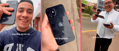 Joven se encuentra costoso iPhone, lo regresa a su dueño y acción devuelve la esperanza a usuarios Joven se encuentra costoso iPhone, lo regresa a su dueño y acción devuelve la esperanza a usuarios: "Bendito seas"
