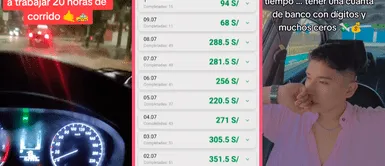 Conductores no creen que taxista gane 6700 soles mensuales y él les 'cierra la boca' con pruebas Conductores no creen que taxista gane 6700 soles mensuales y él les 'cierra la boca' con pruebas: "Tengo evidencias"