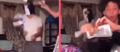 Joven le lanza dinero a su hermano mayor mientras baila frenéticamente, pero se emociona y rompe los billetes: “No somos ricos” Joven le lanza dinero a su hermano mayor mientras baila frenéticamente, pero se emociona y rompe los billetes: “No somos ricos”