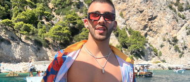 Manuel Turizo es visto corriendo desnudo por Miami. Las fotos virales de Manuel Turizo corriendo desnudo por Miami: ¿promoción o pillado por sorpresa?