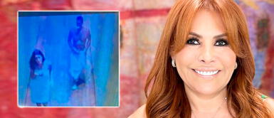 Magaly Medina se burla de esposo de Maju Mantilla Magaly Medina duda sobre foto de Gustavo Salcedo y Mariana de la Vega