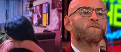 La niña no pudo contener las lágrimas al ver a Mr. Peet eliminado. Niña lloró tras enterarse de la eliminación de Mr. Peet en "El gran chef, famosos"