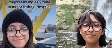 La joven no esperó que su vida cambiaría al viajar a Estados Unidos. Joven viajó a Estados Unidos para aprender inglés, pero tuvo un final inesperado y sorprendió a miles en TikTok