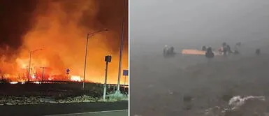 Los incendios en Hawái han puesto en emergencia a Estados Unidos Incendios en Hawái: personas se arrojan al mar en último intento para sobrevivir al fuego