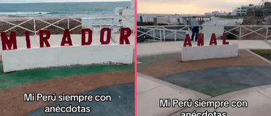 Peruano visita Punta Hermosa y se sorprende con singular atractivo: "Mirador anal" Peruano visita Punta Hermosa y se sorprende con singular atractivo: "Mirador anal"