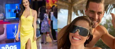 Maju Mantilla Maju Mantilla apuesta por audaz top flossing para confirmar su distanciamiento con Gustavo Salcedo