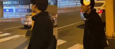 La reacción del joven se volvió viral. Peruano llega tarde a la estación del Metro y la encuentra cerrada: "¿Cómo regreso a SJL con 30 céntimos?"