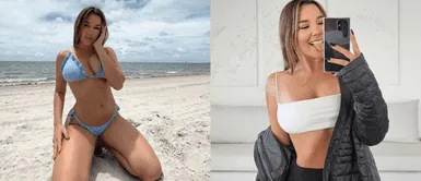 Ale Fuller demuestra su estilo en redes sociales. Ale Fuller da cátedra de elegancia con sofisticado outfit total white gobernado por las perlas