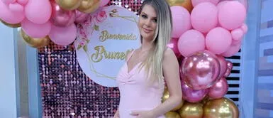 Brunella Horna feliz con la llegada de su bebé. Brunella Horna retorna a la TV con su avanzado embarazo