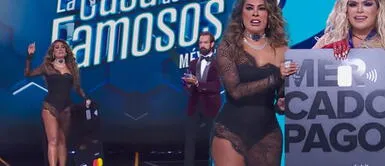 Galilea Montijo se roba el show Galilea Montijo se robó el show en la final de 'La Casa de los Famosos' con atrevido 'outfit' de transparencias