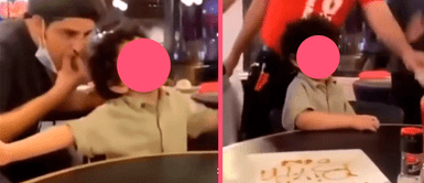 Niño se lleva el susto de su vida el día de su cumpleaños tras recibir sus regalos en restaurante Niño se lleva el susto de su vida el día de su cumpleaños tras recibir sus regalos en restaurante