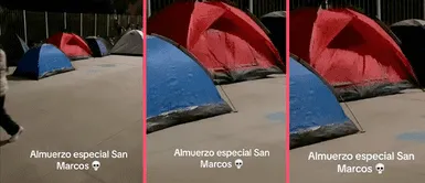 Captan a sanmarquinos teniendo intimidad mientras acampan por almuerzo especial Captan a sanmarquinos teniendo intimidad mientras acampan por almuerzo especial: "Es por la experiencia"