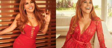 Magaly Medina demuestra su osadía en redes sociales. Magaly Medina reta su sentencia y se luce victoriosa con un look amarillo con poderoso mensaje