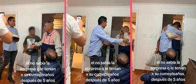 Padre rompe en llanto al reencontrarse con su hijo luego de 5 años y escena conmueve a todo TikTok Padre rompe en llanto al reencontrarse con su hijo luego de 5 años y escena conmueve a todo TikTok