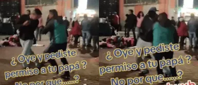 El señor no toleró que su hijo salga sin permiso de la casa. Padre castiga a su hijo tras ir a un concierto sin permiso: "¡Aprende a respetar!"