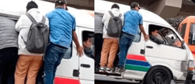 El cobrador recibió miles de críticas en las redes sociales. Cobrador pone en peligro la vida de pasajeros y recibe crítica de miles: "Debe estar preso"