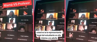 Madre interrumpe clase para conocer nota de su hija que la engañaba pero docente se niega Madre interrumpe clase para conocer nota de su hija que la engañaba pero docente se niega