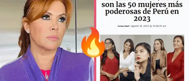 Magaly indignada por no aparecer en lista de 50 mujeres poderosas del Perú: “¿Cómo que no cumplo los criterios?” Magaly indignada por no aparecer en lista de 50 mujeres poderosas del Perú: “¿Cómo que no cumplo los criterios?”