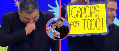 Javier Masías se quebró en vivo con dibujos que le hicieron unos niños: “¡Gracias por todo!” Javier Masías se quebró en vivo con dibujos que le hicieron unos niños: “¡Gracias por todo!”
