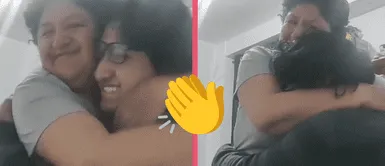Hijo y madre lloran juntos al ver resultados de su examen de la UNI: "Primer puesto" Hijo y madre lloran juntos al ver resultados de su examen de la UNI: "Primer puesto"