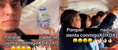 El joven contó su experiencia al viajar en bus. Joven se sorprende al ver que nadie se sienta a su costado en el micro: "Es que eres muy guapo"