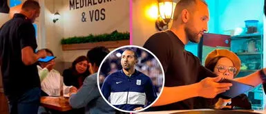 Hernán Barcos sorprende a hinchas al atenderlos en su propio negocio. Hernán Barcos sorprende a hinchas al atenderlos en su propio negocio: “Muchas gracias, Pirata”