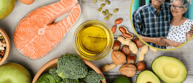 Estos son los alimentos que necesitan las personas mayores. Longevidad radiante: Los nutrientes que merecen la atención en el Día del Adulto Mayor