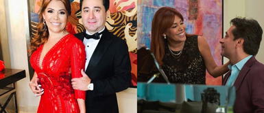 Magaly Medina y Alfredo Zambrano sorprenden a internautas. Magaly Medina y Alfredo Zambrano comparten clases de canto