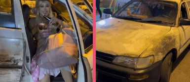 Barbie peruana se vuelve viral al irse en taxi y comiendo su porción de mazamorra morada Barbie peruana se vuelve viral al irse en taxi y comiendo su porción de mazamorra morada