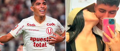 Piero Quispe se luce con su pareja Cielo Berrios y su 'hija' Ya es 'papá': Piero Quispe se enorgullece por su 'hija' y la luce con camiseta de Universitario