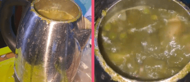 ¡Insólito! Se le acaba el gas y usa su hervidor para terminar de cocinar su almuerzo ¡Insólito! Se le acaba el gas y usa su hervidor para terminar de cocinar su almuerzo