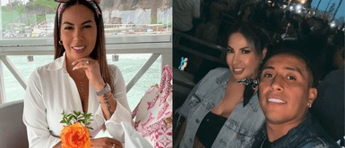 Pamela López demuestra su estilo junto a Christian Cueva. Pamela López se roba el show con audaz look de flecos en celebración íntima de Hernán Barcos