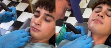 Joven quiso sorprender a su novia tatuándose su nombre, pero lo llamaron para terminarle: "Eso sí duele" Joven quiso sorprender a su novia tatuándose su nombre, pero lo llamaron para terminarle: "Eso sí duele"