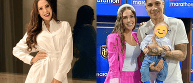 Ana Paula Consorte se luce feliz con Paolo Guerrero. Ana Paula Consorte causa sensación con sofisticado look vibrante junto a Paolo Guerrero