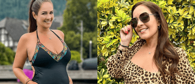 Marina Mora muestra su barriga de embarazo en redes sociales. Marina Mora posa como una diosa en sesión de fotos que exhibe su avanzado embarazo de 8 meses