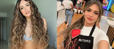 Mayra Goñi evoca a 'Yuru, la princesa amazónica'. Mayra Goñi evoca su personaje de 'Yuru la princesa amazónica' con icónico look tejido