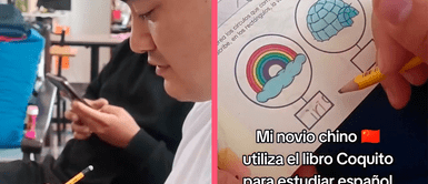 Joven chino utiliza el libro ‘Coquito’ para aprender el español y es aplaudido en redes Joven chino utiliza el libro ‘Coquito’ para aprender el español y es aplaudido en redes
