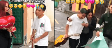 El joven quedó con el corazón roto tras sufrir el rechazo de su amiga. Joven lleva serenata para declararse a su amiga, pero queda destrozado al recibir respuesta de ella: "Me duele el corazón"