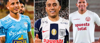 Yoshimar Yotún, Christian Cueva y Edison Flores son las estrellas del fútbol peruano Yoshimar Yotún, Christian Cueva o Edison Flores: ¿Quién es el más millonario de las tres estrellas de la Liga 1?