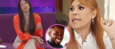 Jazmín Pinedo arremete contra Magaly Medina Jazmín Pinedo arremete contra Magaly Medina y le canta sus verdades: "Creo que usted señora está enamorada de Jefferson Farfán"