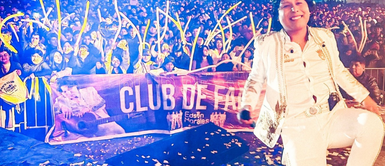 Edson Morales, cantante número uno de cumbia sureña. Edson Morales, cantante número uno de cumbia sureña, hizo bailar a más de ocho mil personas en aniversario de Arequipa