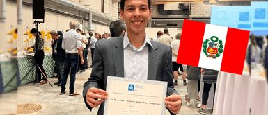 ¡Orgullo nacional! Peruano es galardonado en Austria por investigación para prevenir desastres por El Niño ¡Orgullo nacional! Peruano es galardonado en Austria por investigación para prevenir desastres por El Niño