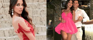 Luciana Fuster deslumbra con look glitter junto a Patricio Parodi. Luciana Fuster da cátedra de elegancia con apoteósico vestido glitter junto a Patricio Parodi