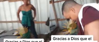 El video se volvió viral en las redes sociales. Hombre encuentra a su esposa con el amante en pleno momento caliente y el final es inesperado
